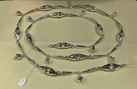 Ketting : zilver klokjes