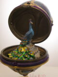 Faberge - open egg : peacock