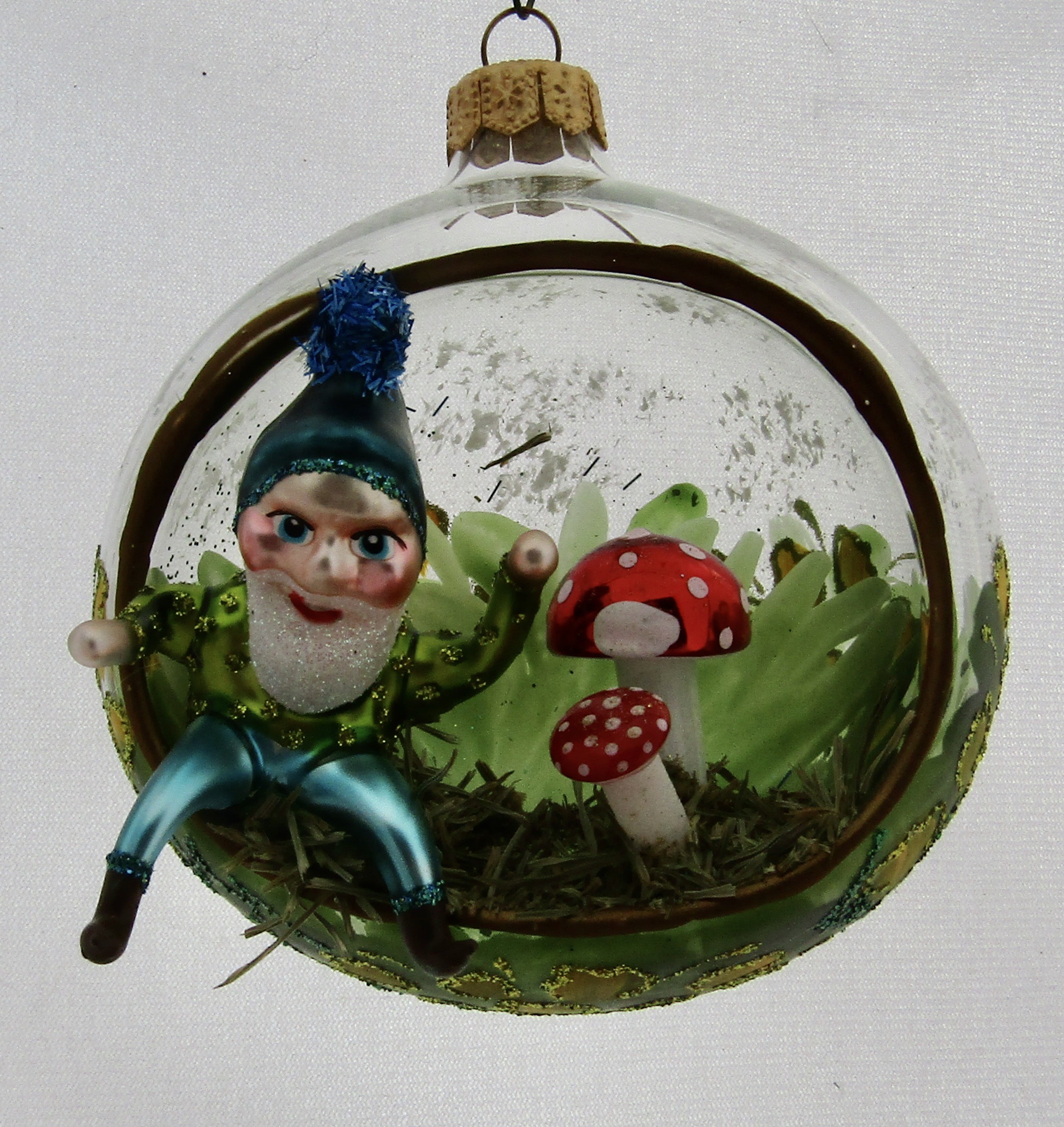 Diorama gnome, christmas, fairy tale,