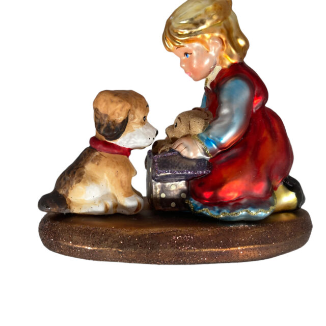 vict : meijse met hond