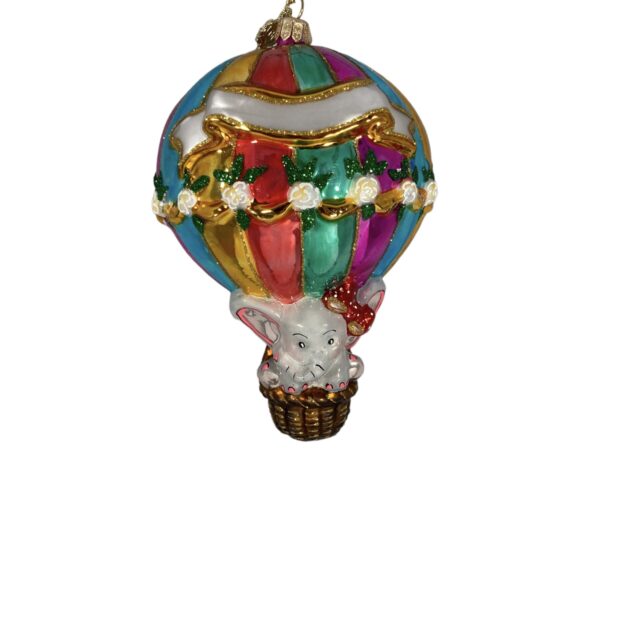 Baby : olifant onder ballon