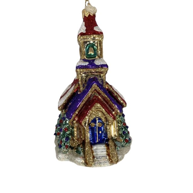 church, christmas, building,