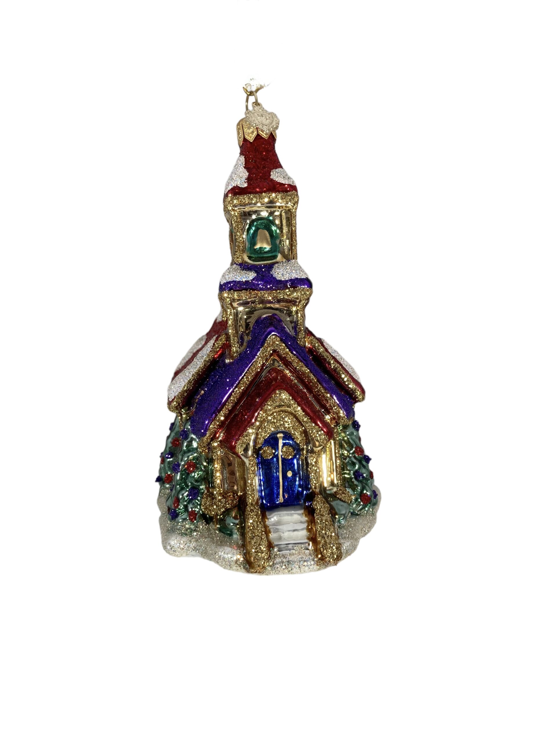 church, christmas, building,