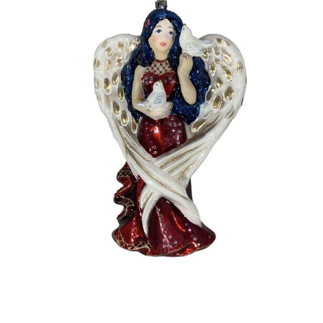 christmas decoration, angel, dove