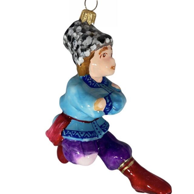 dancing boy, christmas ornament