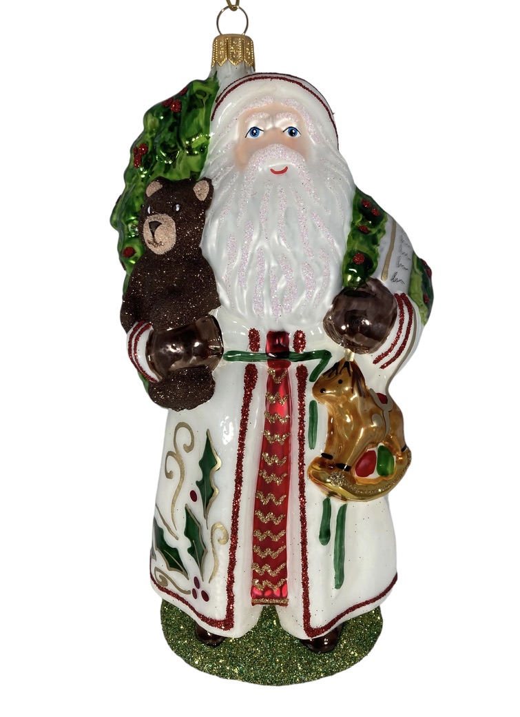 white Santa,