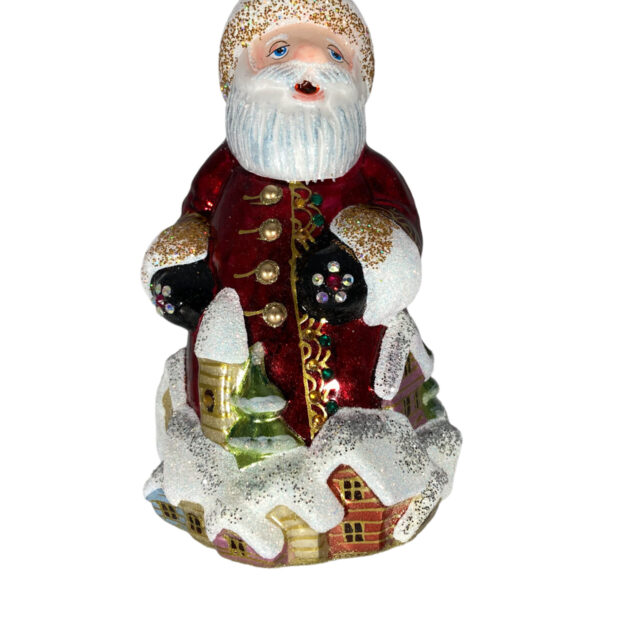 sparkly santa