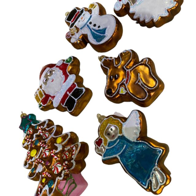 gingerbread cookies set