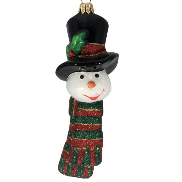 snowman in scarf