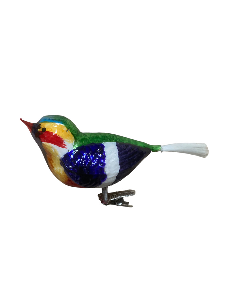 bird, vogel, colourful bird, bontevogel, kerst, christmas, christmasdecoration, kerstversiering, kerstboom, christmastree, santaclaus, kerstman, kerstsfeer, christmasatmosphere, animal, dier, nostalgie, nostalgia, kerstinsporatie, chritmasinspiration, xmas, xmastoys, chirtmastoys, glassornament, glazenkerstbal, glaskunst,