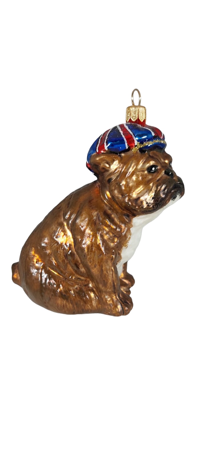 engelse buldog, english bulldog, hond, dog, animal, dier,, sneeuwmanshoofd,kerstman, santa, Santa Claus, father nick, kris kringle, father christmas, weihnachtsmann, kerstboom, christmastree, christmas, kerst, kerstdecoratie, kerstbal, christmasdecoration, christmastoy, xmastoy, christmasdecor, wreath, kerstkrans