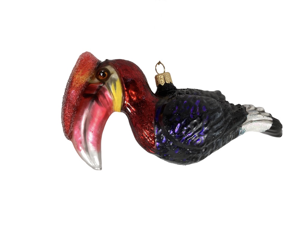 hoornvogel, hornbill, bird, vogel, dier, animal, christmas, kerstmis, christmasdecoration, kerstversiering, Xmasdeco, christmas season, kerstsfee, christmasatmosphere, animal love, love for nature, birdspotting, gardenbirds, tuinvogels, scanta claus, kerstman, sneeuwman, sneeuwlandschap