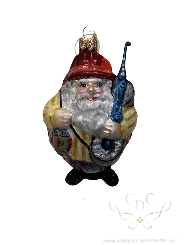 kerstman gaat vissen, santa is fishing, sport, hengelsport, sealife, zeeleven, kerst, chritmas, christmasdecoration, kerstversiering, santa claus, kerstboom, christmastree, krsi kringle, happiness, love of live, morawski