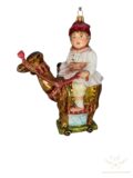 Laurence - dromedary Boy on dromedary, jongen op dromedaris, dieren, animals, toys, speelgoed, kerst, christmas, christmas decorations, kerstversieringen, kerstboom, christmastree, xmastoys, santa claus