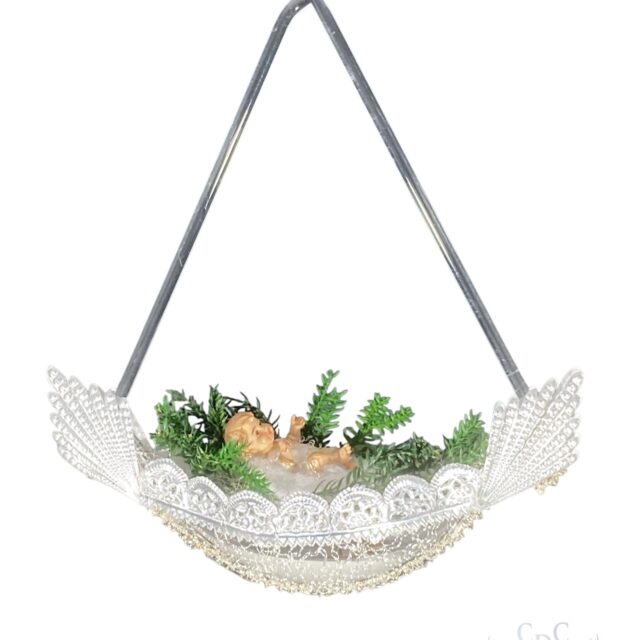 Victorian glass ornament with tinsel details, high quality handmade, european work, piece unuqie, Very beautiful as a solitare on the window. In combination with antique ornaments