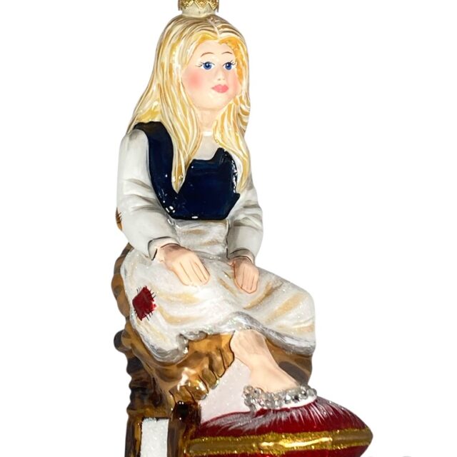 Cinderella ,making dreams come true , fairy tales, sprookjes, christmasdecoration, glassornaments, kerstdecoratie, kerstversiering, glazenkerstbal,