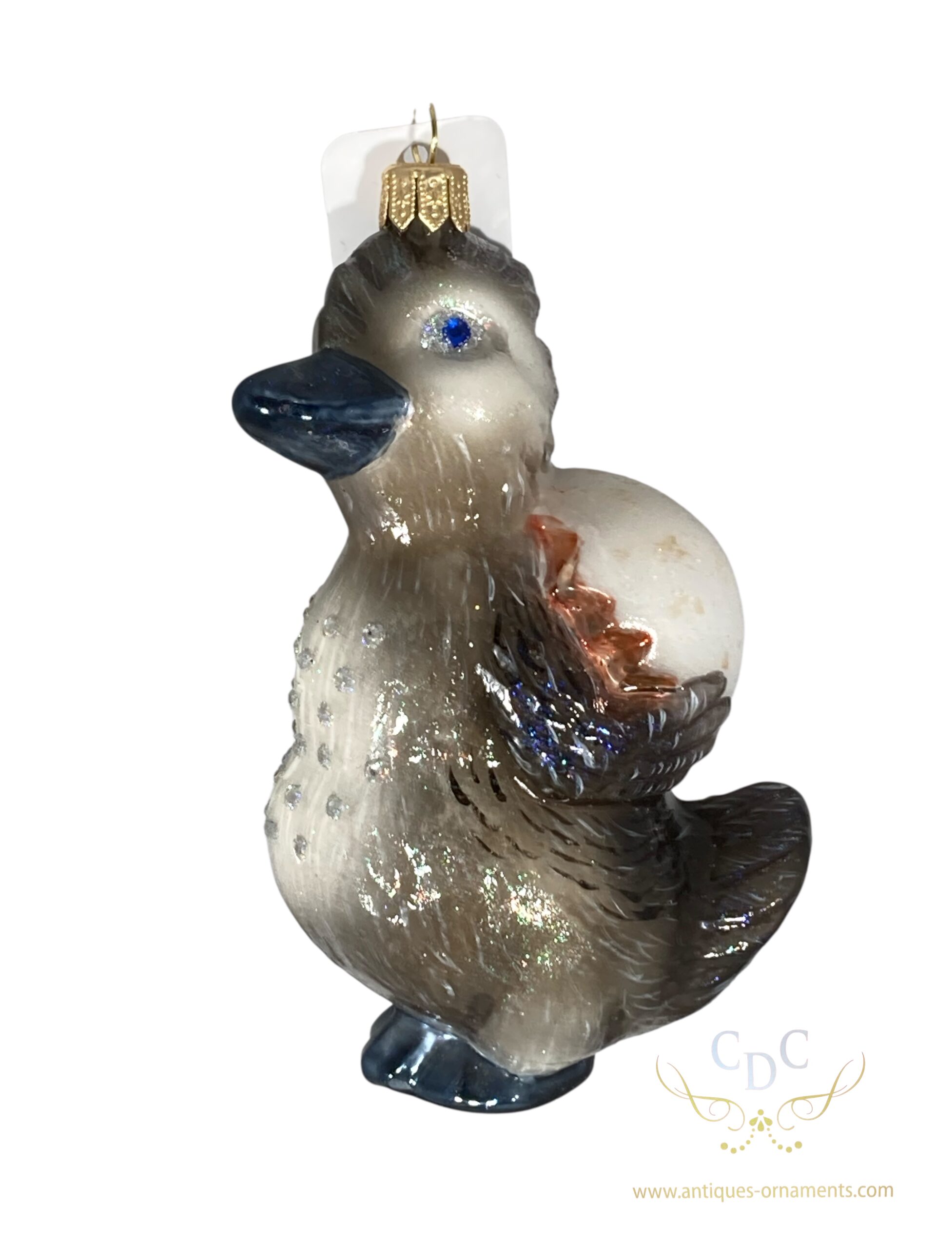 Hans Christian Andersen ; lelijk eendje, ugly ducking, sprookje, fairy tale, bird, vogel, kerst, christmas, christmastree, kerstboom, swarowski steentjes, bedazzled, glassornament