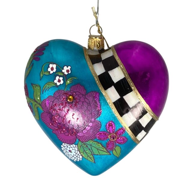 kerstversiering, christmasdecoration, kitty, kitten, cat, katten, animals, pets, love, mac kenzie childs, glassart, glass ornament, heart, hart, kerstboom, christmastree
