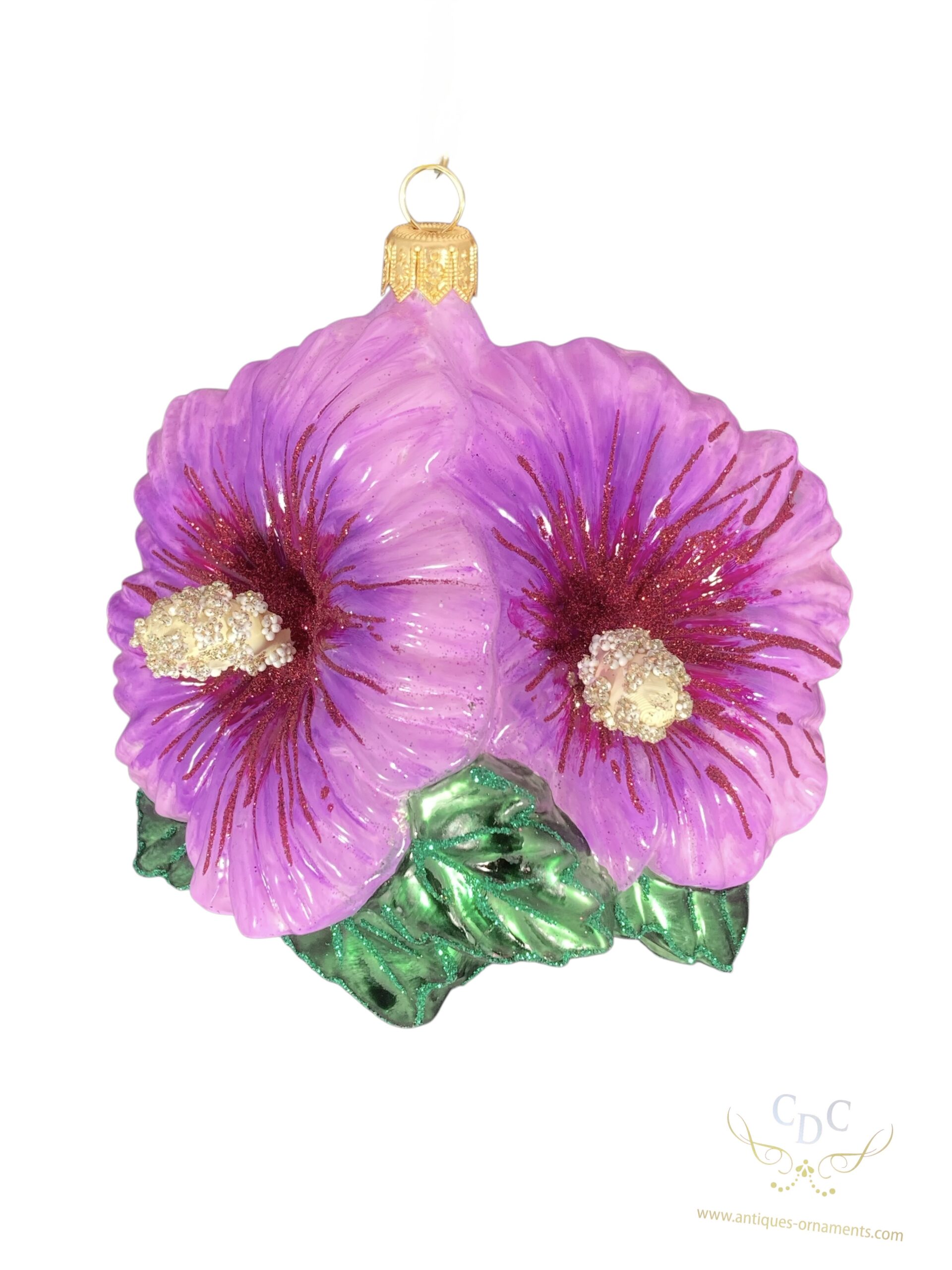 purple hibiscus, paarse bloem, flower, bloem, natue, plants, chritmas, christmastree, kerstboom, kerstversiering, glassornament
