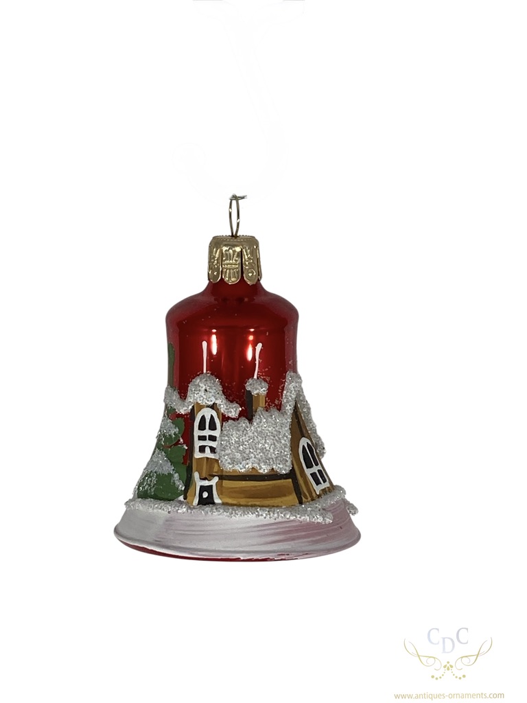 classic bell ornament, glassornament, christmasdecoration, kerstversiering, kerstboom, christmastree