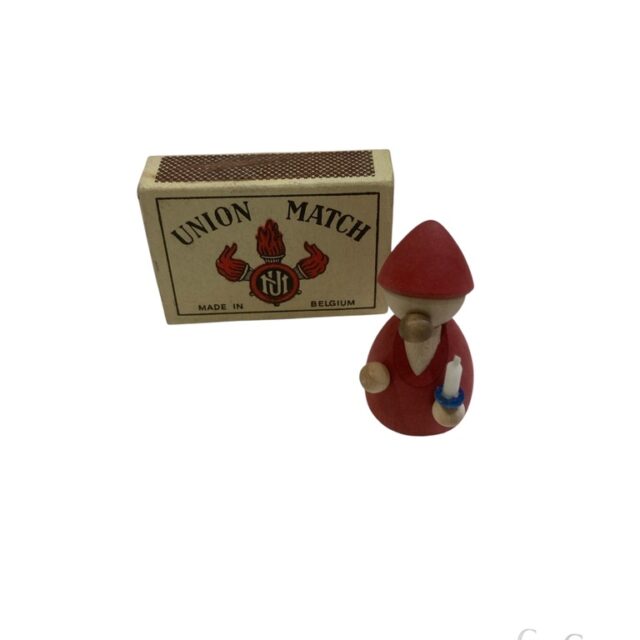 Wichtel : good natured house ghost who brings small presents in the Christmas season - this one brings a candle