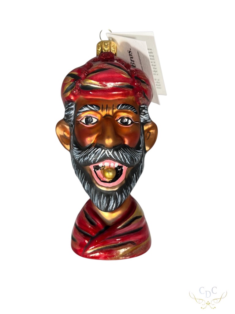 5560 Gaper 1 red Gaper, folklore, advertising sign, nostalgia, christmastree, christmasatmosphere, christmassdecorations, glass, ornaments.