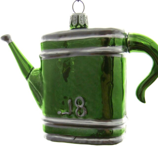 gieter, caster, watering can, gerden, tuin, flowers, bloemen Isn't this a cute christmasornament it has the shape of a caster and is waiting to be loved, by a real human gardener.