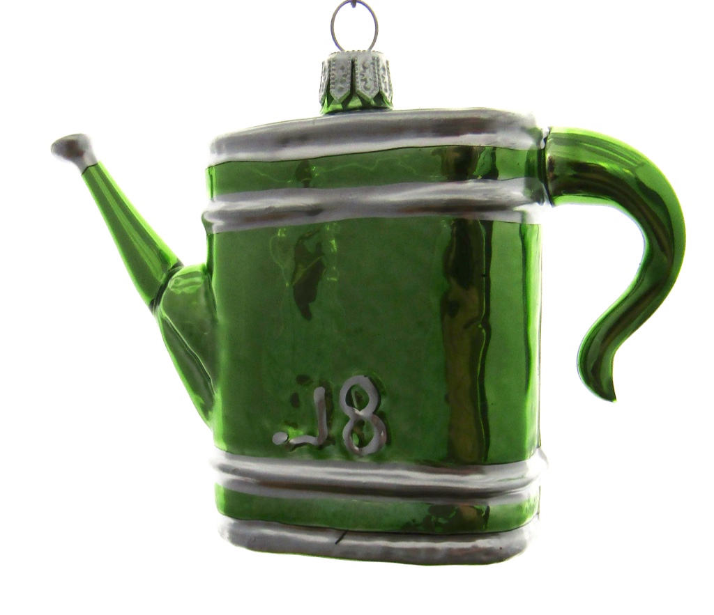 gieter, caster, watering can, gerden, tuin, flowers, bloemen Isn't this a cute christmasornament it has the shape of a caster and is waiting to be loved, by a real human gardener.