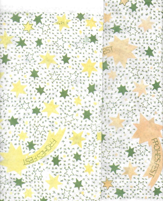 Nostalgic wrapping paper, ideal for your christmas gifts with antique atmosphere,this is a real treat under your christmastree, Santa would love them.