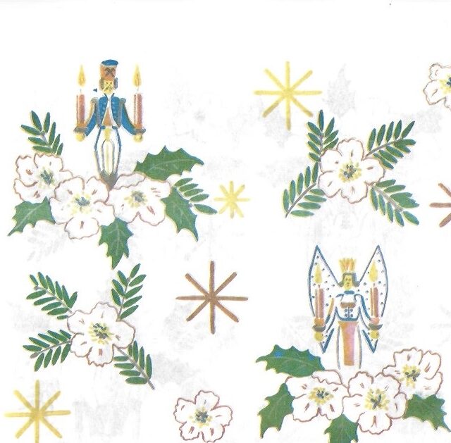 Nostalgic wrapping paper, ideal for your christmas gifts with antique atmosphere,this is a real treat under your christmastree, Santa would love them.