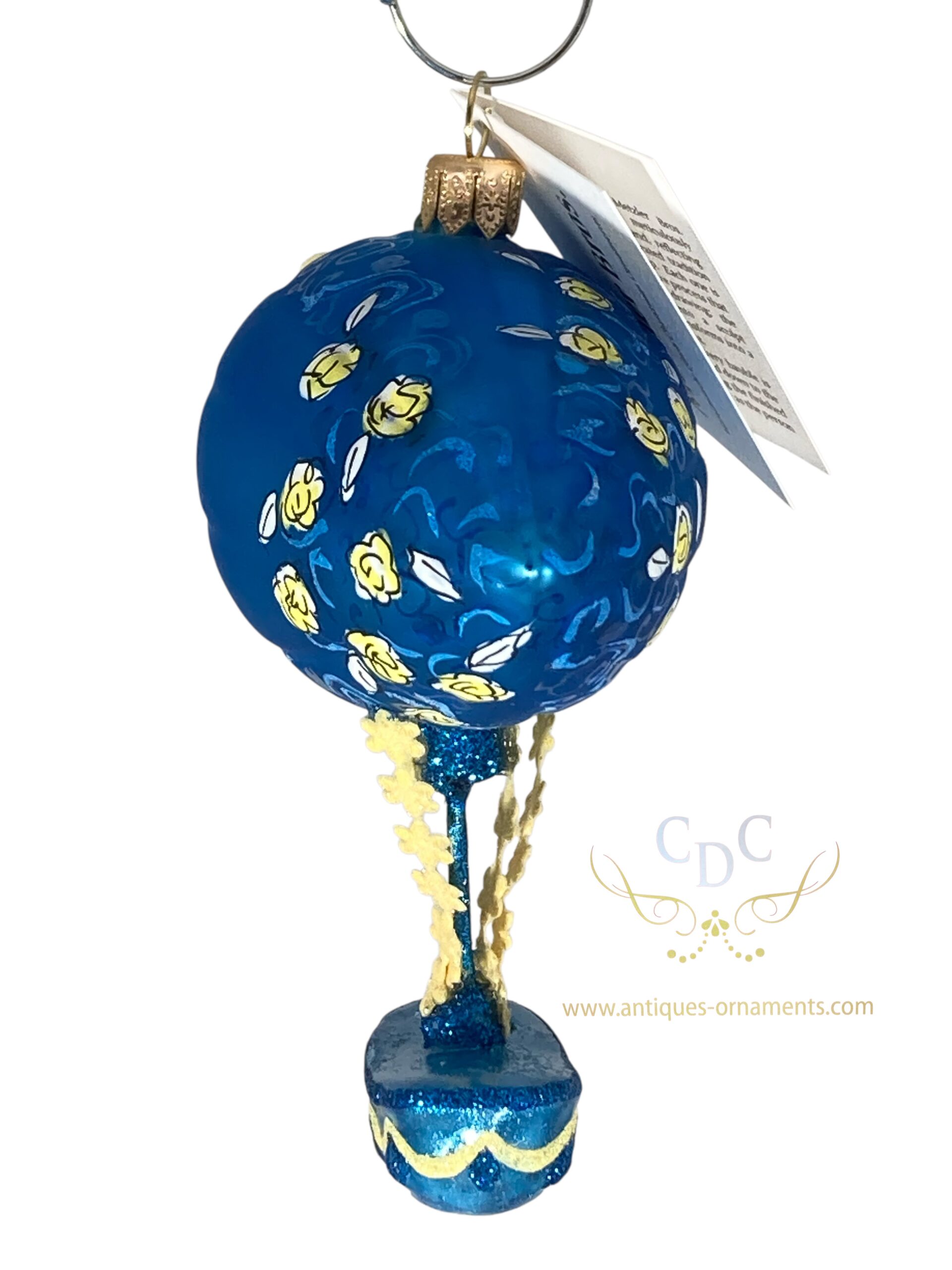 5544 Baby : blue zeppelin Blue zeppelin, baby's first christmas ornament to remember, to cherish and to love, a keepsake for your christmastree to you. can leater pass on to the child for his personal tree