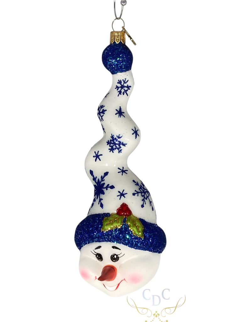 5527 Snowman spiral hat