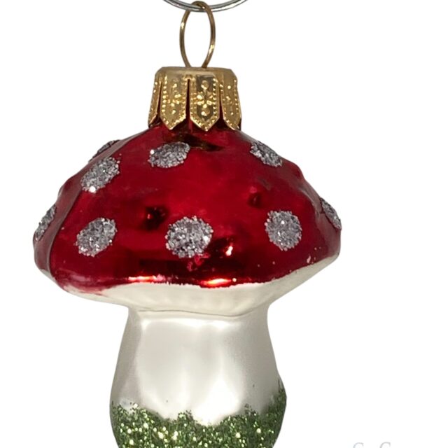 The most classic christmasornament ever a common mushroom.